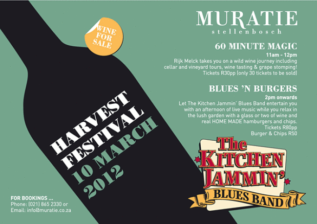 Muratie Harvest Festival - 10 March